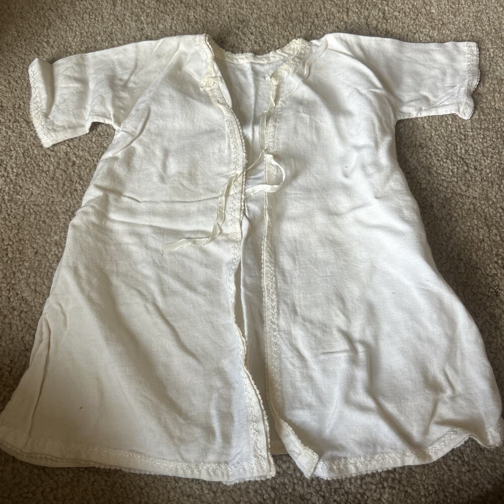 True vintage antique 1940/50s? baby toddler little girls cotton? dress robe